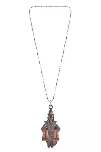 Pure copper ayyappa pendant free size