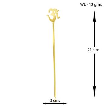 Brass gold om stick 4