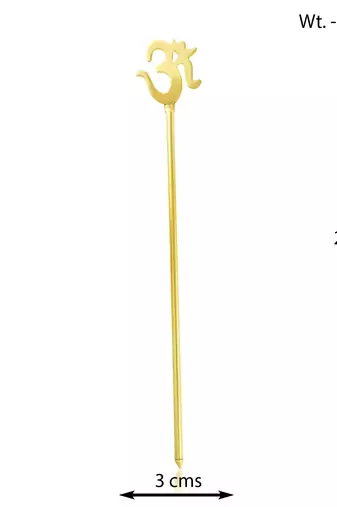 Brass gold om stick
