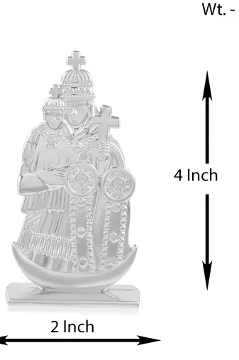 Stainless steel mother mary madha velankanni christian idol