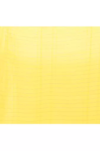 yellow cotton handloom jamdani saree with blouse