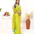 lemon exclusive embroidery saree