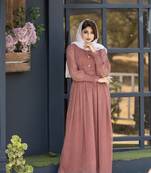 Abaya Georgette Full Sleeve Length Stylish Abaya Dress