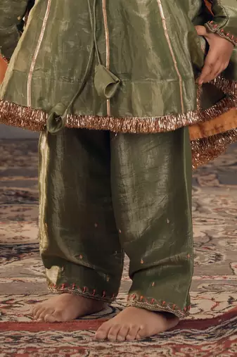 Olive punjabi set