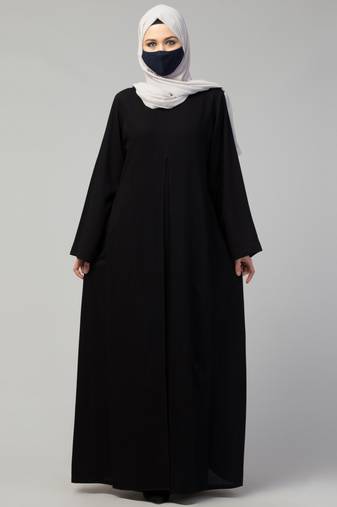 Abaya with extra panels to style differently