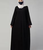 Abaya with extra panels to style differently