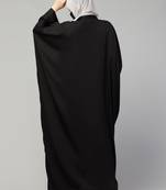 Designer kaftan abaya with lacework & tussels