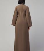 Abaya with extra panels to style differently