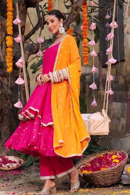 Vanika anarkali set 1