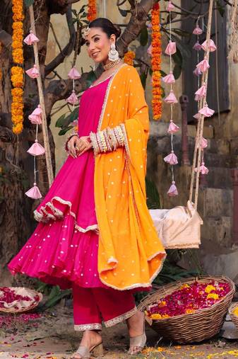 Vanika anarkali set