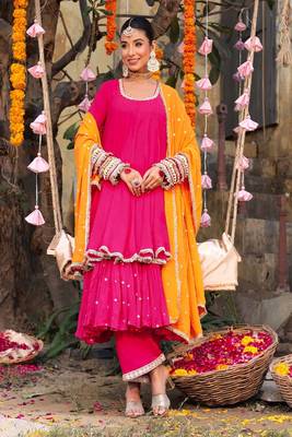 Vanika anarkali set 5