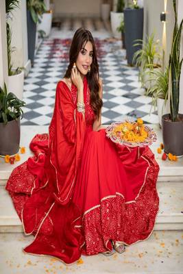 Milonee bandhani suit set 2