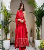 Milonee bandhani suit set