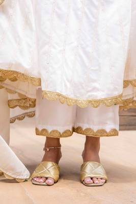 Prisha white chanderi suit 4