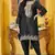 Heavy Chinon Suit With Sequence Embroidered Work