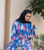TRENDING FANCY HEAVY GEORGETTE PRINTED ABAYA