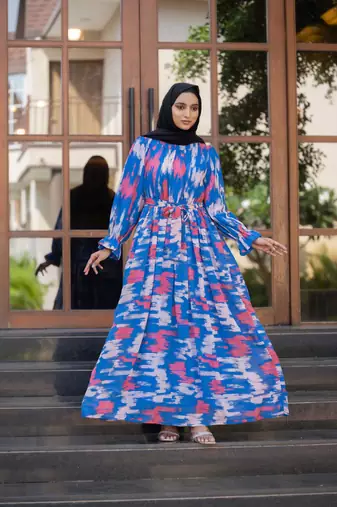 TRENDING FANCY HEAVY GEORGETTE PRINTED ABAYA