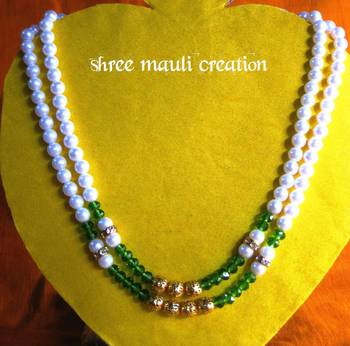 Pearl Two Line Necklace 1
