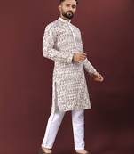 Wine silky silk lucknowi multi colour thread embroidery with sequence work kurta pajama set