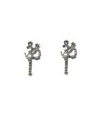Divine om trishul earrings a sacred symbol of spiritual the unique design that can be worn daily