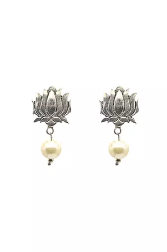 Oxidized silve elevate your jewelry collection with these striking earrings
