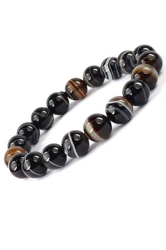 Sulemani hakik crystal bracelet beads unique removes negative energy & stress, boosts self confidence