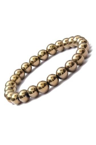 Pyrite bracelet money magnet bracelet natural gemstone chakra bracelet healing jewelry for men & women