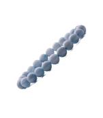 Aquamarine natural gemstone bracelet for men women for help in positive flow of emotions and high energy levels