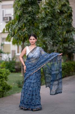 indigo kota doria saree 3