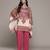 Beige adrika kurti by ritu kumar