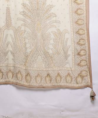 Beige arith kurta set by ritu kumar 2