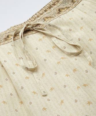 Beige arith kurta set by ritu kumar 2