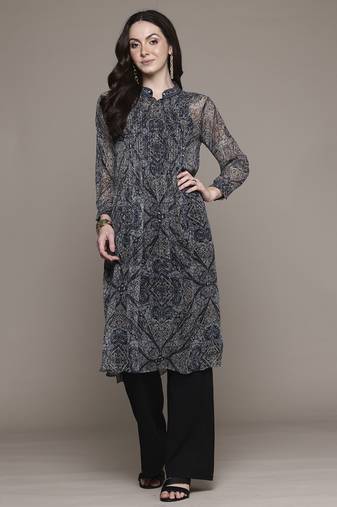 Black avanti kurta by ritu kumar