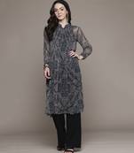 Black avanti kurta by ritu kumar
