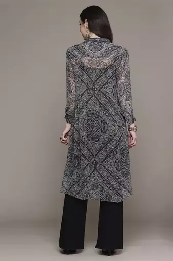 Black avanti kurta by ritu kumar