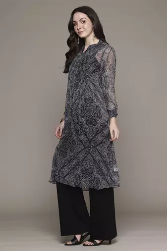Black avanti kurta by ritu kumar