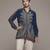 Blue arith shirt by ritu kumar