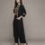 Black carpet kurta set by ritu kumar
