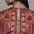 Red arunya long dress with camisole by ritu kumar