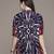 Blue ayatah short top by ritu kumar
