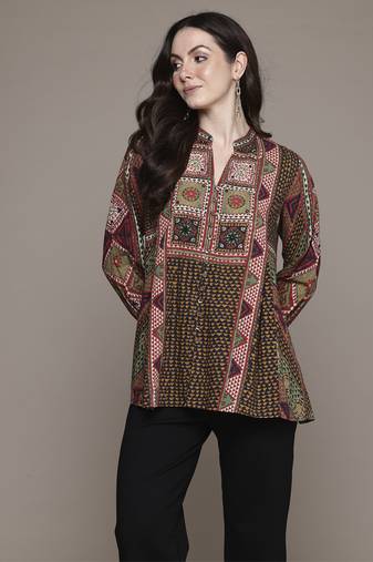 Multi sona shirt by ritu kumar