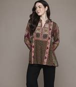 Multi sona shirt by ritu kumar