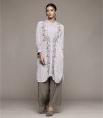 Pink pratika shirt by ritu kumar