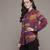 Pink bauhaus print shirt by ritu kumar