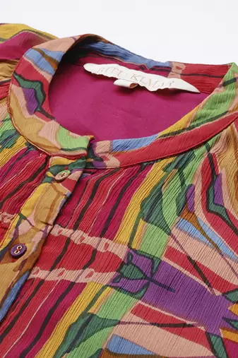 Multi kaleido shirt by ritu kumar