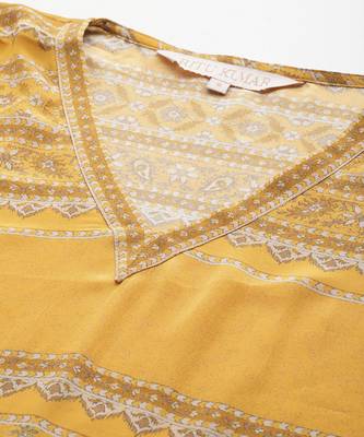 Yellow keya kurta set by ritu kumar 3