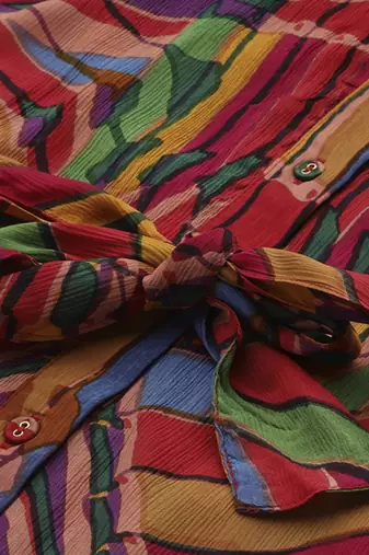 Multi kaleido shirt by ritu kumar