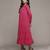 Fuchsia essential-ahram long dress with camisole by ritu kumar
