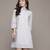 Grey essential-ananta short dress by ritu kumar