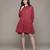 Red essential-mahi short dress by ritu kumar